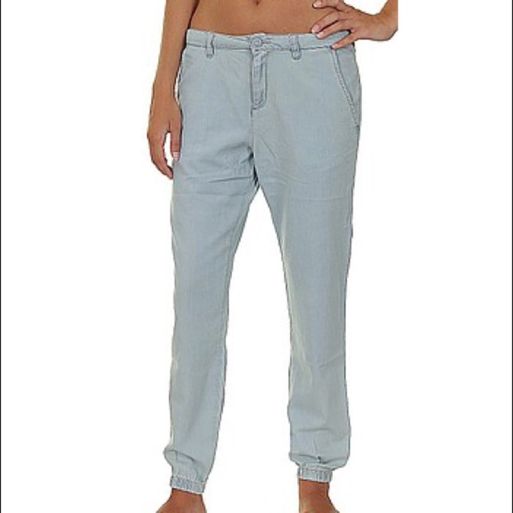Vans indigo washed look Jogger pants NWT